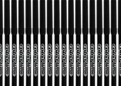 Tusser - Vandbaserede - Tykkelse 2 MM - Sort - 18 Stk