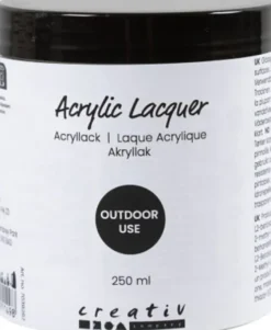 Udendørs Akryllak - Blank - Vandafvisende - 250 ML