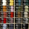 Uldgarn - L 125 M - Assorterede Farver - 20X10 Nøgle