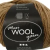 Uldgarn - Maxi Wool - L 125 M - Lys Brun - 100 G
