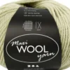 Uldgarn - Maxi Wool - L 125 M - Lys Grøn - 100 G