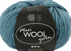 Uldgarn - Maxi Wool - L 125 M - Petrol - 100 G