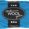 Uldgarn - Melbourne Wool - L 92 M - Lyseblå - 50 G