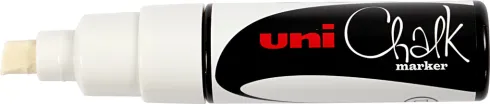 Uni - Chalk Marker - 8 MM - Hvid