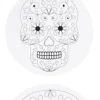 Uro Med Motiv - Ø 12+15+18 CM - 300 G - Hvid - 3 Sæt