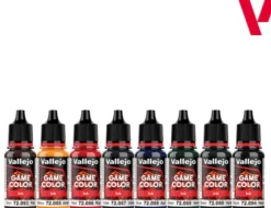 Vallejo - Game Ink Blæk Sæt - 8X17 ML