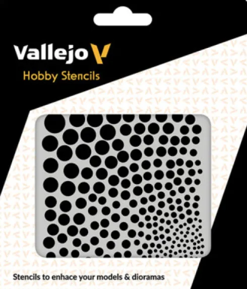 Vallejo - Hobby Stencils - Cirkel Skabelon