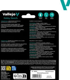 Vallejo - Hobby Stencils - Honeycomb Skabelon