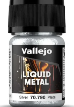 Vallejo - Liquid Silver Metallic - Silver 35 ML