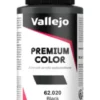 Vallejo - Premium Airbrush Maling - Sort 60 ML