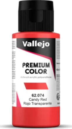 Vallejo - Premium Airbrush Maling - Candy Red 60 ML