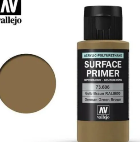 Vallejo - Surface Primer - German Green Brown 60 ML
