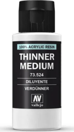 Vallejo - Thinner Medium - Fortynder 60 ML