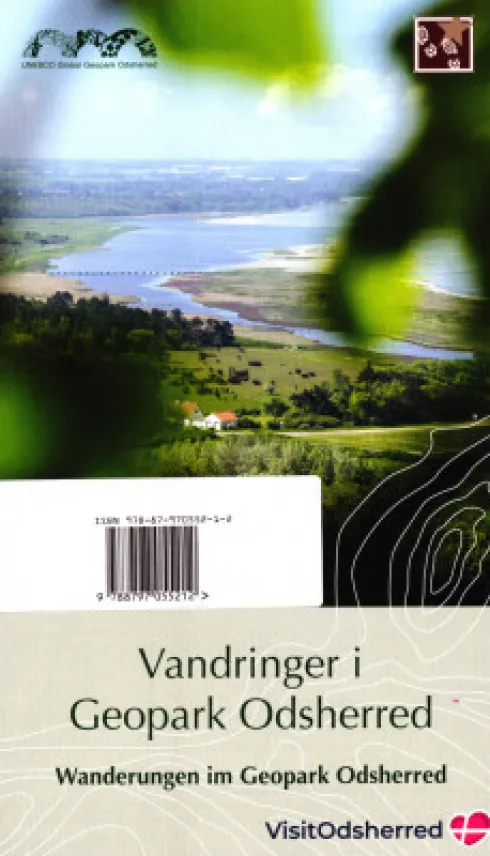Vandringer I Geopark Odsherred - Kort