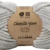 Velourgarn - L 105 M - Pind 5-6 - Grå - 100 G