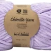 Velourgarn - L 105 M - Pind 5-6 - Lilla - 100 G