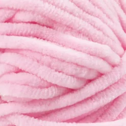Velourgarn - L 105 M - Pind 5-6 - Lys Pink - 100 G