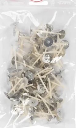 Vokset Væge - L 3,5 CM - Tykkelse 2 MM - 100 Stk