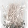 Vokset Væge - L 10 CM - Tykkelse 2 MM - 50 Stk
