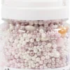 Voksperler - Hulstr. 1,3-2,5 MM - Pastelorange Soft Rosa Lys Lilla Perlemor - 425 G