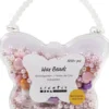 Voksperler - Hulstr. 1,3-2,5 MM - Pastelorange Soft Rosa Lys Lilla Perlemor - 127 G