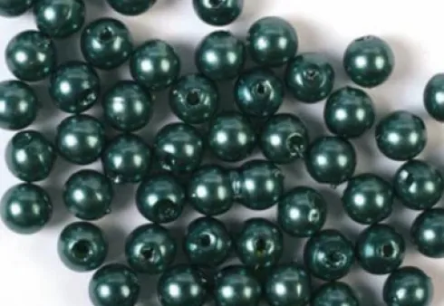 Voksperler - 3 MM - 25 G - Grøn