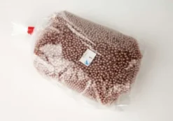 Voksperler Til Smykker - Brun - 4 MM - 500 G