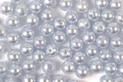 Voksperler Til Smykker - Lyseblå - 3 MM - 500 G