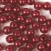 Voksperler Til Smykker - Rød - 3 MM - 500 G