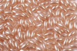 Voksperler Til Smykker - Sand - 3 MM - 500 G