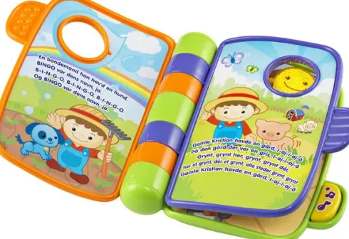 Vtech - Babybog Med Lyd - Rim- Og Opdagelsesbog - Dansk