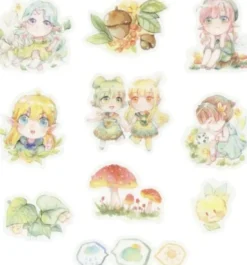 Washi Stickers - Feer - Klistermærker - 30 Stk