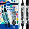 Whiteboardmarker Dual Tip - Sort - Centrum