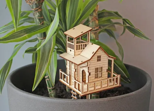 Winkee - Tiny Tree House DIY Set - Vase
