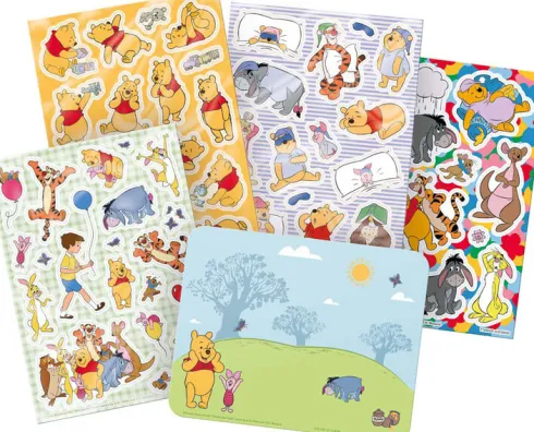 Winnie The Pooh - Window Stickers - Peter Plys Vindue Klistermærker