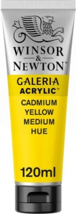 Winsor & Newton Akrylmaling - Galeria - Gul 120 ML