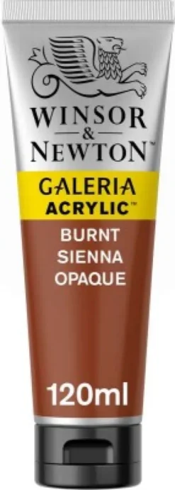 Winsor & Newton Akrylmaling - Galeria - Burnt Sienna 120 ML