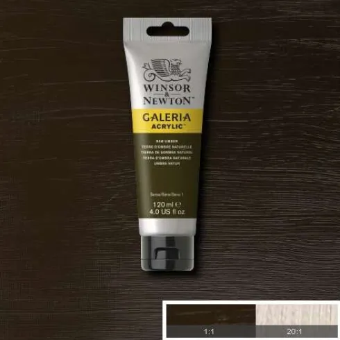 Winsor & Newton - Akrylmaling - Raw Umber 120 ML