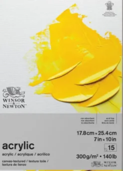 Winsor & Newton - Akrylpapir - 17X25 CM - 15 Ark