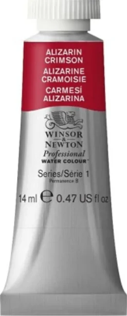 Winsor & Newton - Akvarelfarve - Alizarin Crimson 14 ML