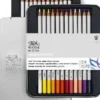Winsor & Newton - Akvarel Farveblyanter Sæt - Studio Collection - 24 Farver