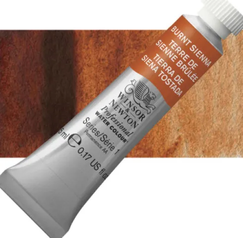 Winsor & Newton - Akvarelfarve - Burnt Sienna 5 ML