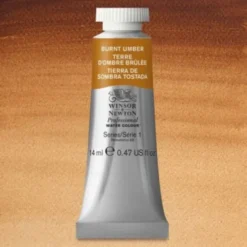Winsor & Newton - Akvarelfarve - Burnt Umber 14 ML