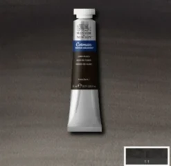 Winsor & Newton - Akvarelfarve - Cotman - Lamp Black 21 ML