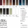 Winsor & Newton - Akvarelfarve Farvekort