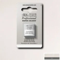 Winsor & Newton - Akvarelfarve 1/2 Pan - Chinese White