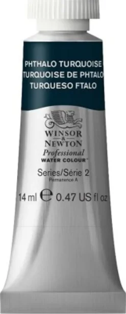 Winsor & Newton - Akvarelfarve - Phthalo Turquoise 14 ML