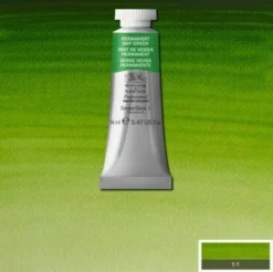 Winsor & Newton - Akvarelfarve - Permanent Sap Green 14 ML