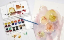 Winsor & Newton - Akvarelfarve Sæt Med 25 Dele - Travel