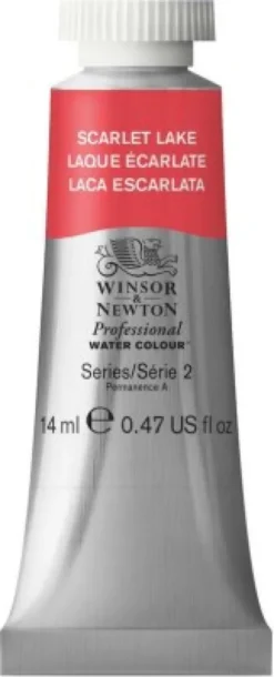 Winsor & Newton - Akvarelfarve - Scarlet Lake Row - 14 ML